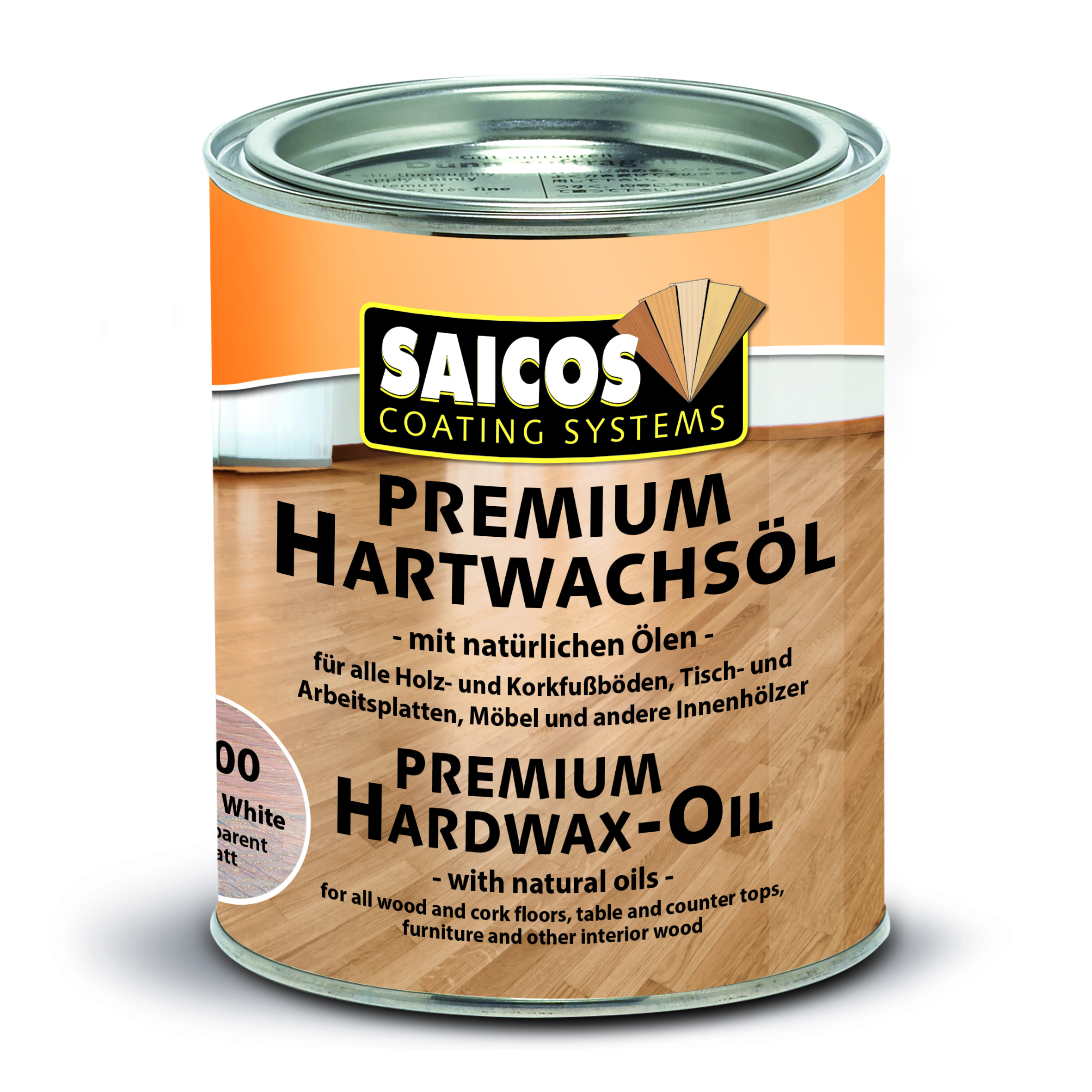 Saicos Hårdvaxolja Kanel 30403 0.75L