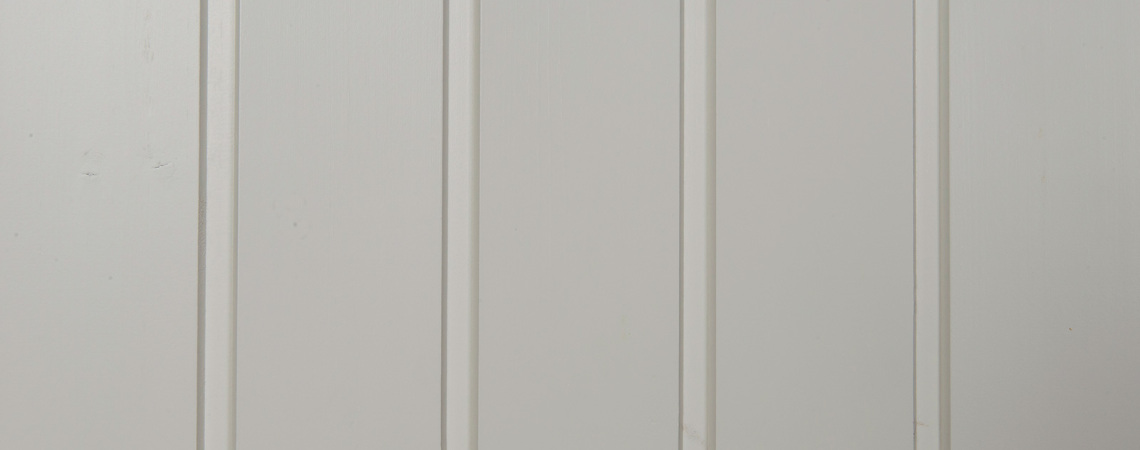 Panel Dalapanel furu 15x120 a-sort TGV 4019 vitmålad